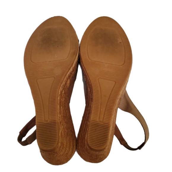 Viscata Womens Open Toe Slingback Espadrilles Wedges 9 - Picture 8 of 10